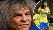 Pibe Valderrama extraña a Rafael Santos Borré en la Selección Colombia