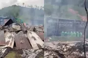 Queman dos viviendas y secuestran a cuatro personas en Remedios, Antioquia