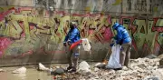 Remueven 7.000 m³ de escombros de quebradas de Medellín: casi 3 piscinas olímpicas