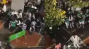 Tragedia en Medellín: un muerto y tres capturados tras riñas en partido Nacional vs Junior
